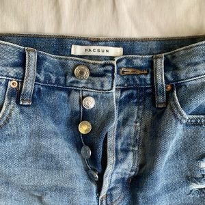 pacsun blue shorts